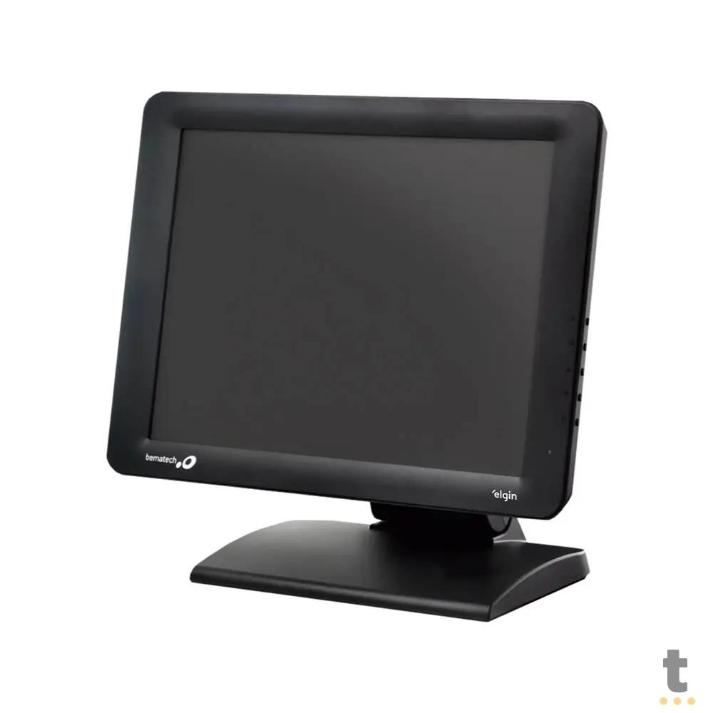 Monitor Touch 15 Pols Bematech 1024 x 768 Capacitivo Vga Hdmi CM15N C/ Alto Falantes - 46CM15HCKD00 Truedata